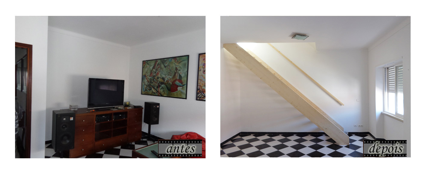 Reconstrução de sótão - Paço de Arcos
